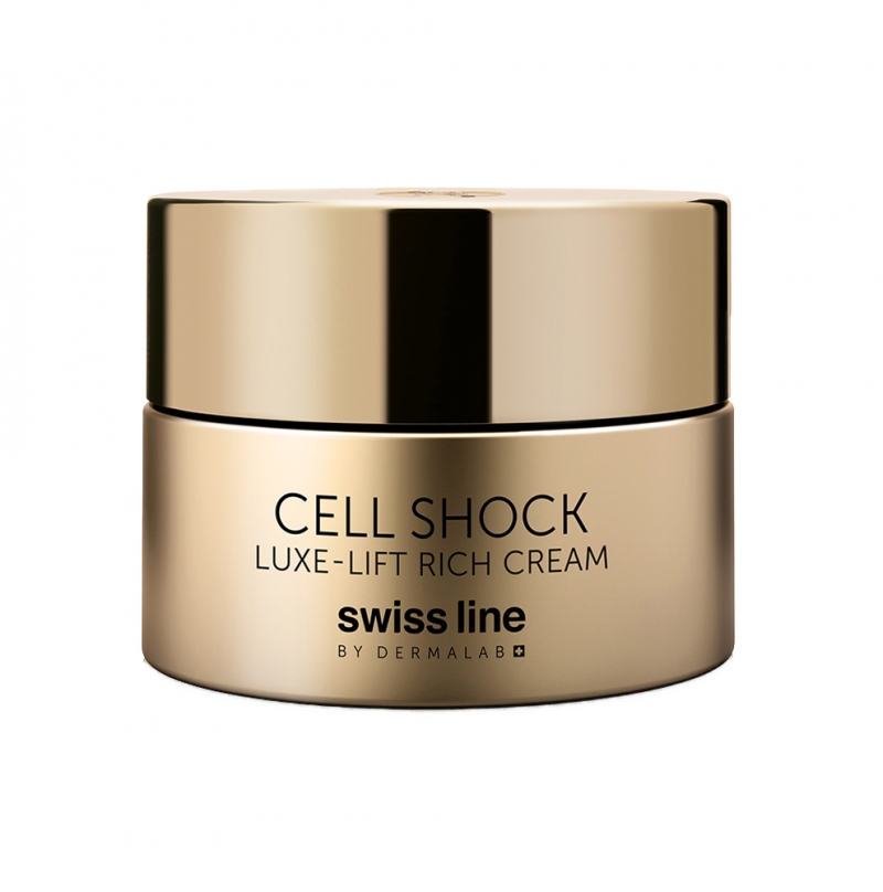 Kem nâng cơ  đột phá cho làn da thường và khô Swissline cell shock luxe lift rich cream